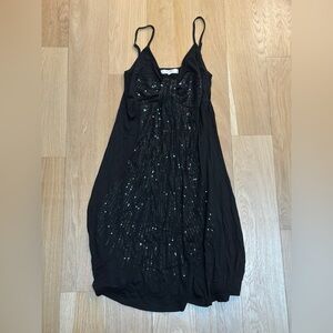 Ciel de Juno Women’s Black Sequin Mini Dress Size M/L
